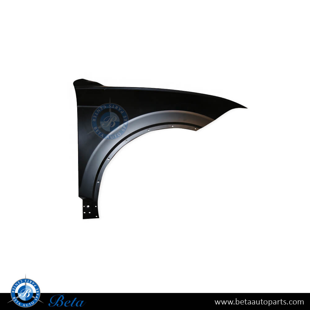 Right Side Fender - Steel for Volkswagen Touareg 2018 -Up models, Part Number 760821106 Right Side Fender - Steel for Volkswagen Touareg 2018 -Up models, Part Number 760821106